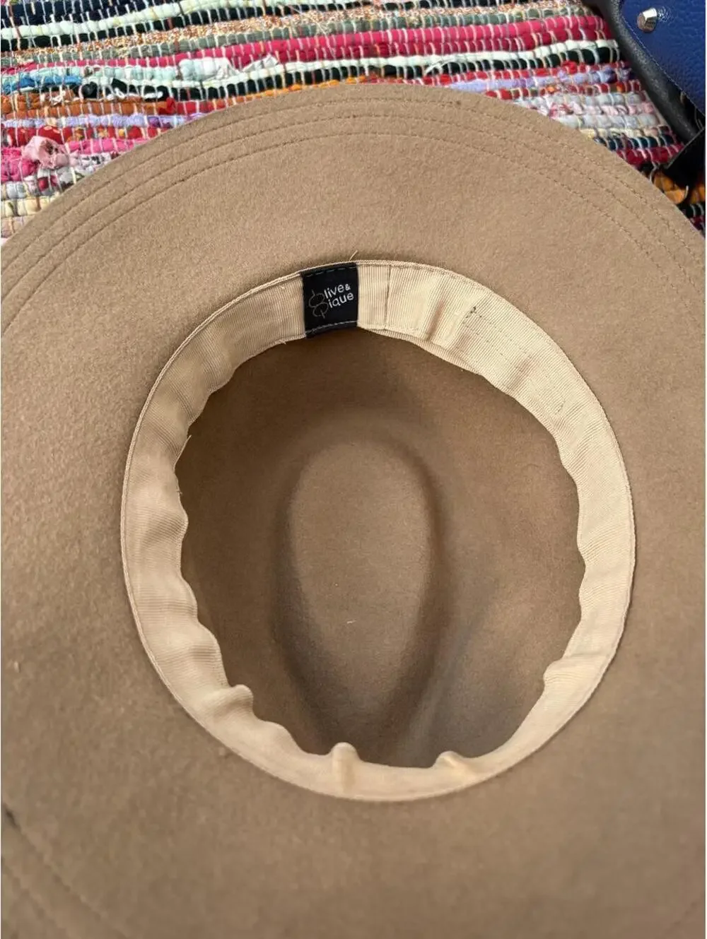 American Vintage Women's Tan and Brown Hat